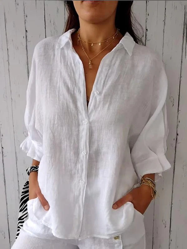 Chic Tie-Back Blouse