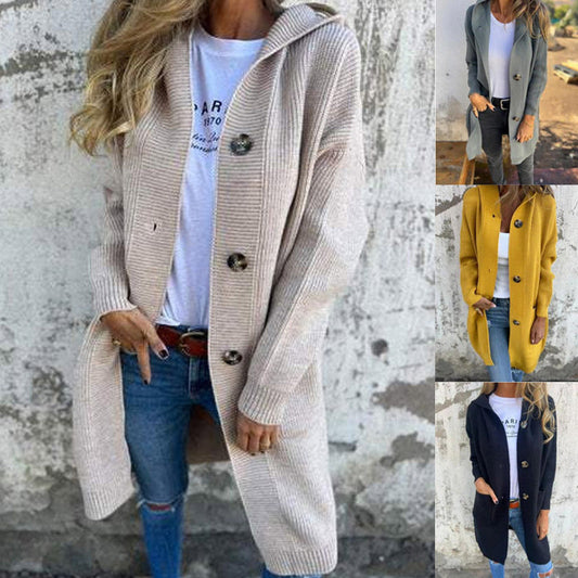 Snug Hooded Cardigan