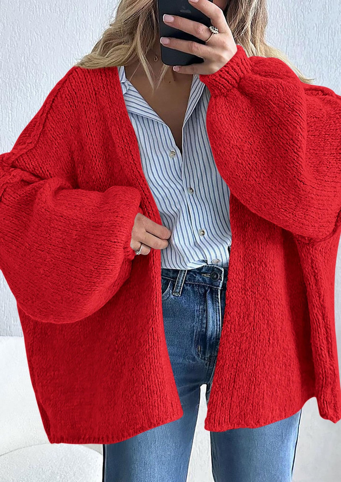 Aura Universe Women's Fall Cardigan Sweater