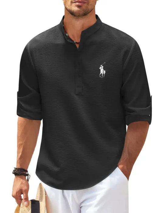 Half-button Comfortable Shirt