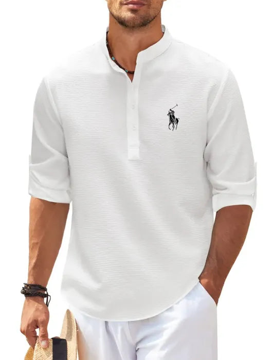 Half-button Comfortable Shirt